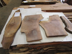Walnut, Four Assorted 1 - 1-12 T...