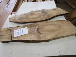 Maple Slabs, Two 1-34 Thick, 10 ...