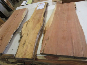 Cedar Slabs, Three 1-34 - 2 Thic...