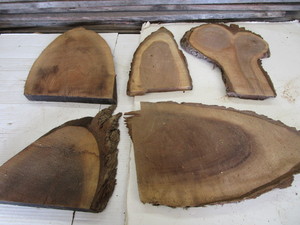 Five Walnut, Assorted, 1 - 1-14 ...