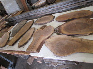 Walnut Ovals, Nine 1 Thick, 9 - 1...