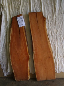 Cherry Slabs, Two 1-34 Thick, 10...
