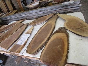 Mixed Walnut Pieces, Nine 1 Thick,...
