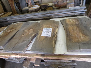 Red Oak Matched Set, Four 1-34 Th...