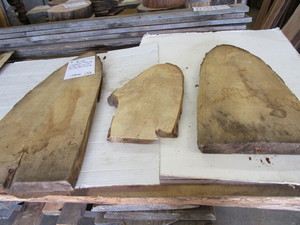 Silver Maple Slabs, Three 1-12 - ...