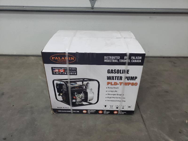 Paladin 3 Water Pump  Model# PDL-TWP80