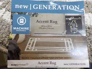 lot 7 image: 30 x 45 New Generation Accent Rug...