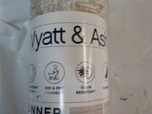 lot 13 image: Washable Wyatt and Ash Runner 24 x ...