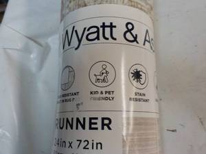 lot 14 image: Washable Wyatt and Ash Runner 24 x ...