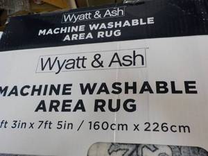 lot 15 image: Wyatt and Ash Machine Washable Area...