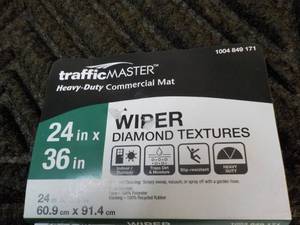 lot 26 image: Traffic Master 24 x 36 Brown Heavy...