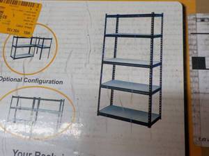 lot 48 image: Kings Rack 5 tier Steel Shelving U...