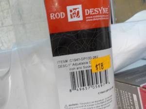 lot 62 image: Shower Rod...