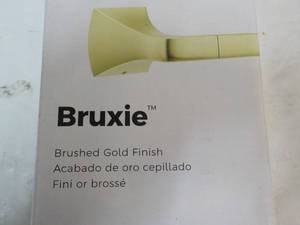 lot 72 image: Bruxie Brushed Gold Finish 18 Towe...