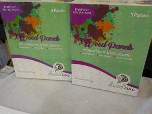 lot 90 image: 10 Daveliou 8 x 10 Stretched Canva...