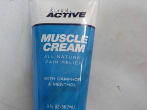 lot 107 image: Kuribl Active Muscle Cream All Natu...