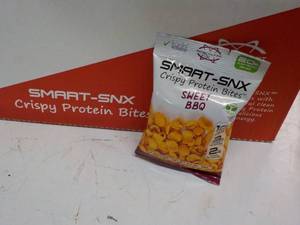 lot 113 image: 12 x 2 oz Bags Smart-SNX Sweet BBQ ...