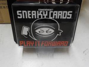 lot 155 image: 16 ct Gamewright Sneaky Cards...