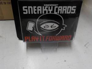 lot 157 image: 16 ct Gamewright Sneaky Cards...