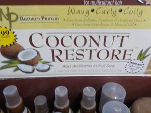 lot 162 image: 37 pcs Display Coconut Restore 6 tr...