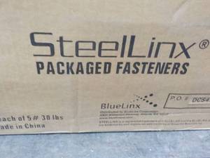 lot 177 image: Steel Link 30 lbs. Packaged Fastene...