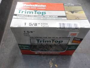 lot 200 image: Fasten Master Trim Top 350 x 1 58...