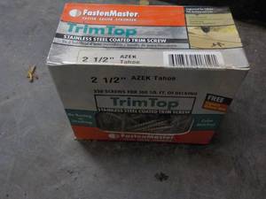 lot 202 image: Fasten Master Trim Top 350 x 2 12...