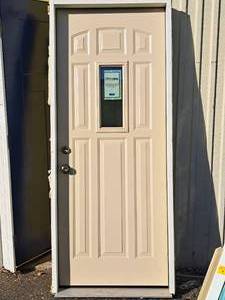 lot 427 image: ProVia Entry Door in Frame and Hardware 36x80