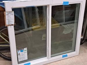 lot 439 image: ProVia Endure EN600 Series 2 Lite Slider Window  Left Interior Sash - Outside Looking In  Operation Left to Right - Outside Looking In 48x42