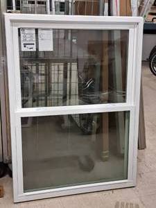 lot 492 image: Lindsay Window & Door 811 Double Hung Vertical Slider Window  Low E 366 Neat Argon 39-12x53-12