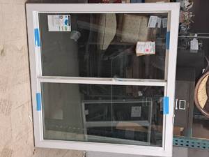 lot 496 image: ProVia Endure EN600 Series 602 2 Lite Slider Window Unit  Left Interior Sash, Operation Left to Right (OLI) 56x54