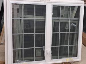 lot 503 image: Lindsay Window & Door SunView Twin Casement Window Unit 58-14x47-34