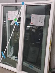 lot 506 image: MI Windows and Doors V4000Vanguard Dual Pane Fixed Casement Window Unit 56-78x65-34