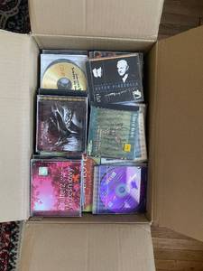 lot 24 image: Box of Assorted Music CDs - Various Artists and Genres