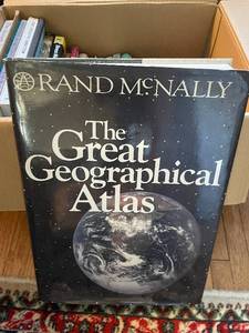 lot 40 image: Rand McNally The Great Geographical Atlas - Hardcover