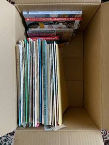 lot 81 image: Box of Assorted Cooking and Music Books
