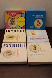 lot A-43 image: Collection of Vintage Christmas Plates from Schmid (1971, 1973, 1974)
