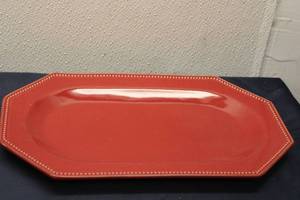 lot 78 image: Lot of 5 Assorted Serving Platters including Unique Designs