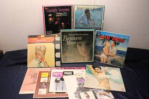 lot 99 image: Collection of Vintage Vinyl Records including South Pacific and The Garden of Allah