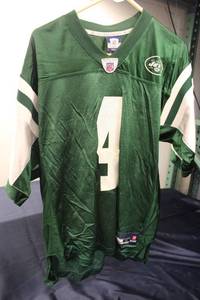 lot 127 image: Authentic Brett Favre New York Jets Jersey - Size Medium