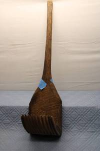 lot 124 image: Antique Wooden Hay Rake Harvester Tool