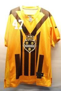 lot 136 image: Vintage NFL Pittsburgh Steelers Jerome Blount Jersey - Size 48