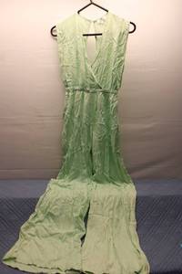 lot 150 image: Plumeria Swimwear Size 12 Mint Green Jumpsuit