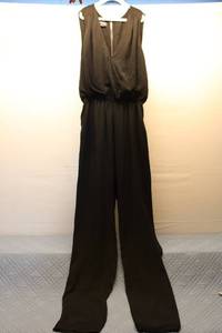 lot 181 image: Bebe Womens Black Jumpsuit in Size M