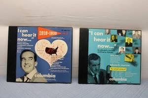 lot 233 image: Collection of 2 Columbia Masterworks Records - I Can Hear It Now... Volumes 2 & 3 (1919-1945)