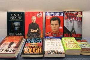 lot 359 image: Collection of 9 Mixed Books Including Bestsellers and Memoirs