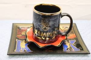 lot 364 image: Kemper Military School Vintage Ceramic Mug and Plate Collection