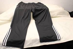 lot 557 image: Adidas Mens Black Athletic Pants, Size L