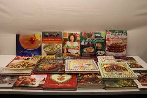 lot 656 image: Collection of 22 Cookbooks Including Gluten-Free and Entertaining Titles