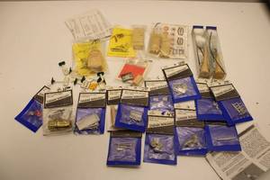 lot 667 image: Collection of Model Kit Accessories and Diorama Parts for 124 Scale